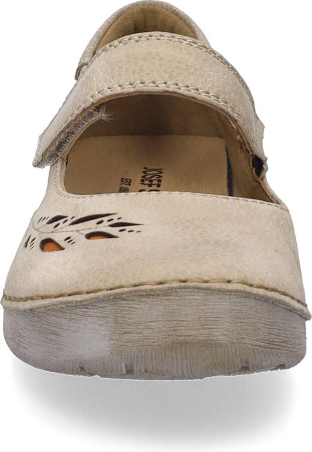 Josef Seibel Fergey 58 Ballerina für Damen Beige - Foto 2