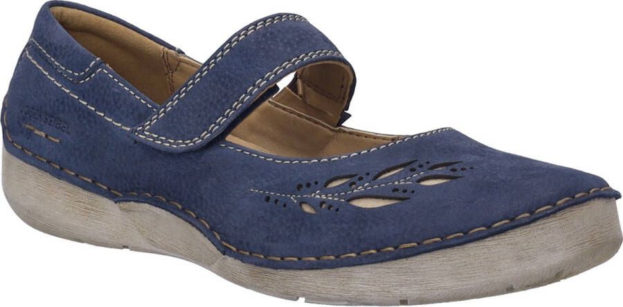 Josef Seibel Fergey 58 Ballerina für Damen Blau