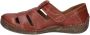 Josef Seibel Fergey 59 Halbschuh für Damen Rot - Thumbnail 3