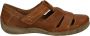 Josef Seibel FERGEY 59 Volwassenen Platte sandalenDames Sandalen Cognac - Thumbnail 2