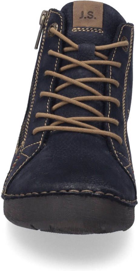 Josef Seibel Veterlaarsjes Fergey 67 Veterschoenen winterlaarzen comfortabele schoen met rits