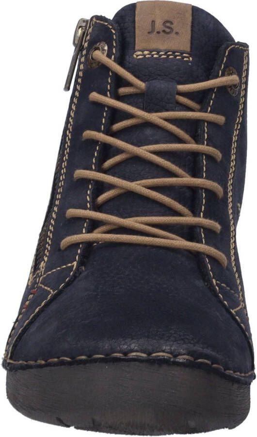 Josef Seibel Veterlaarsjes Fergey 67 Veterschoenen winterlaarzen comfortabele schoen met rits
