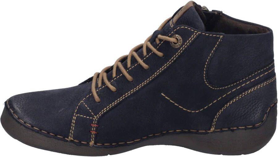 Josef Seibel Veterlaarsjes Fergey 67 Veterschoenen winterlaarzen comfortabele schoen met rits