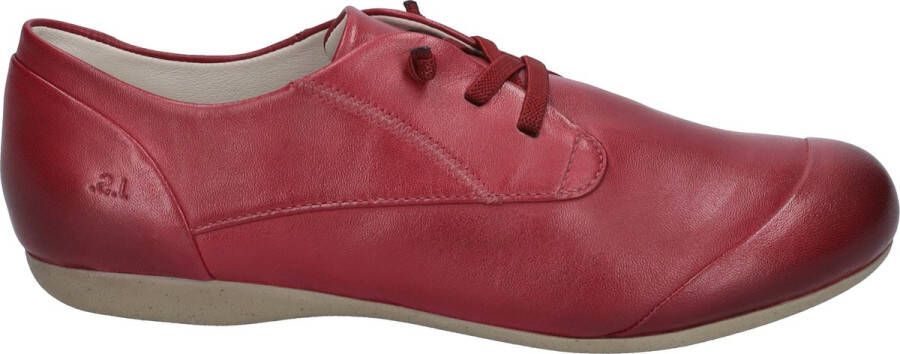 Josef Seibel Instappers Fiona 01 Comfortschoen instapschoen met elastische decoratieve veters