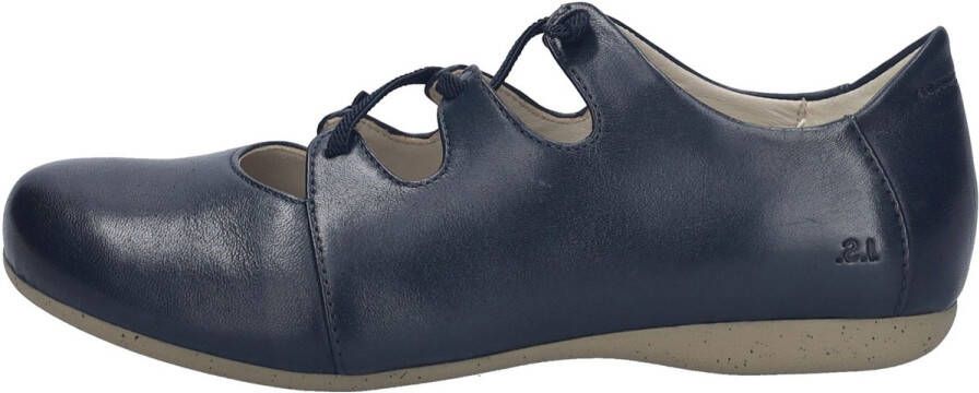 Josef Seibel Ballerina's met riempje Fiona Slippers sandalen comfortschoenen met verfijnde elastische band