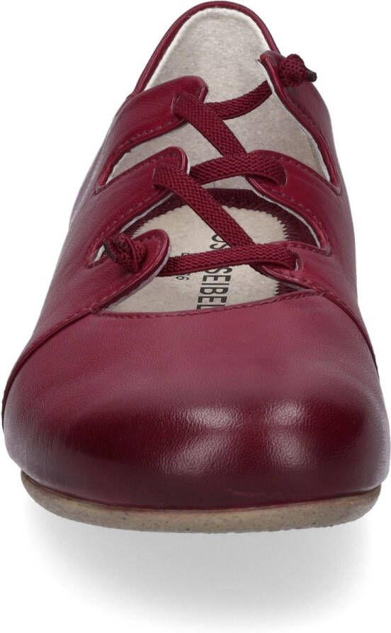 Josef Seibel Ballerina's met riempje Fiona Slippers sandalen comfortschoenen met verfijnde elastische band