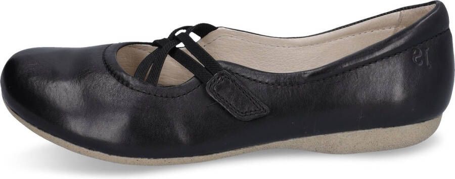 Josef Seibel Ballerina's met riempje Fiona 39 Feestelijke schoen slipper comfortschoen met gekruiste elastiek