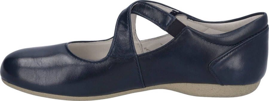 Josef Seibel Ballerina's met riempje Fiona 72 gespschoen lage schoen feest schoen met klittenbandsluiting