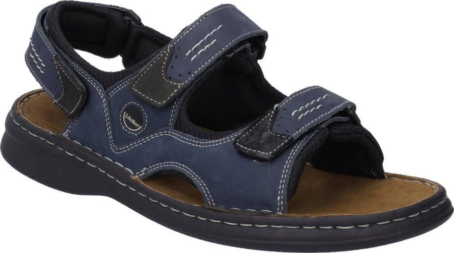 Josef Seibel Sandalen FRANKLIN zomerschoen klittenbandschoen vrijetijdssandaal met contraststiksel