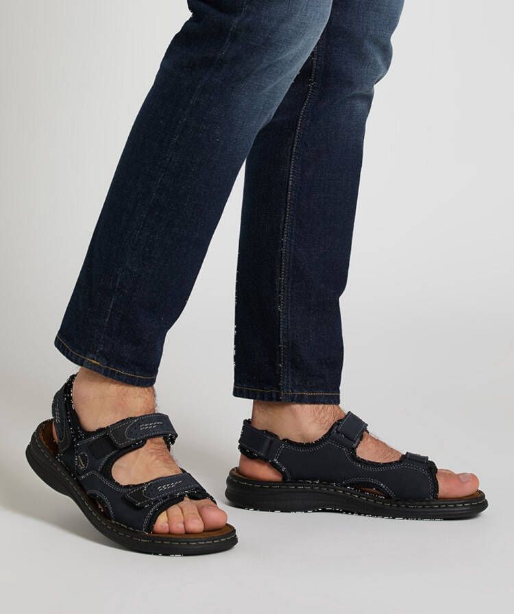 Josef Seibel Sandalen FRANKLIN zomerschoen klittenbandschoen vrijetijdssandaal met contraststiksel