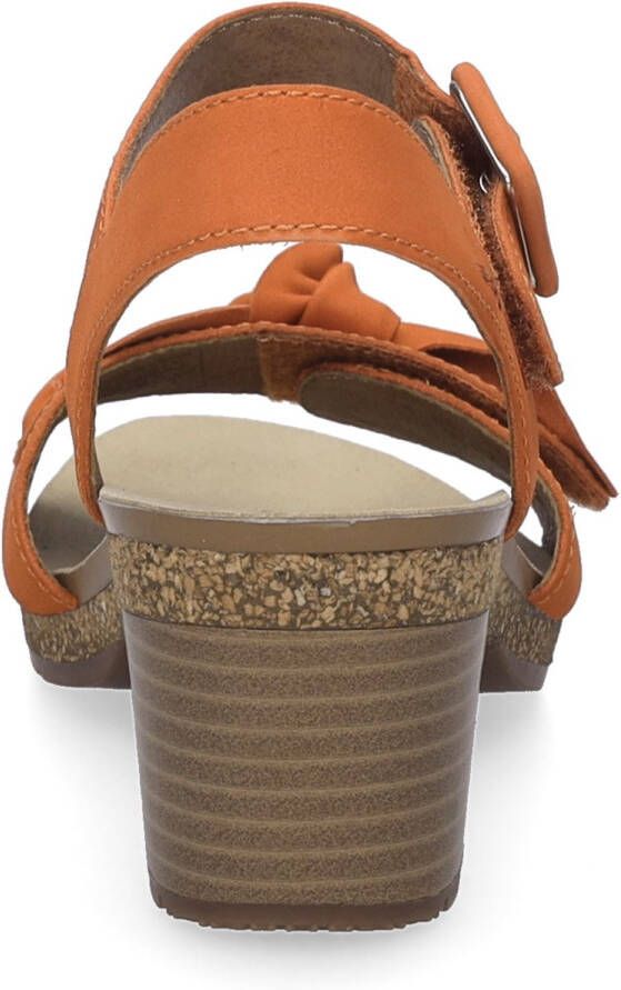 Josef Seibel GRACE~11~~~~~~~~~~~~~~~~~~~~~~ Sandalen met hakDames Sandalen Oranje