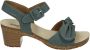 Josef Seibel GRACE 11 Sandalen met hakDames Sandalen Blauw - Thumbnail 3