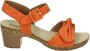 Josef Seibel GRACE~11~~~~~~~~~~~~~~~~~~~~~~ Sandalen met hakDames Sandalen Oranje - Thumbnail 4