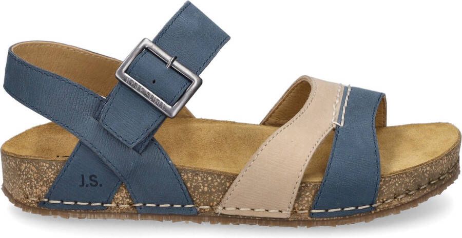 Josef Seibel Hannah 01 Sandale für Damen Blau