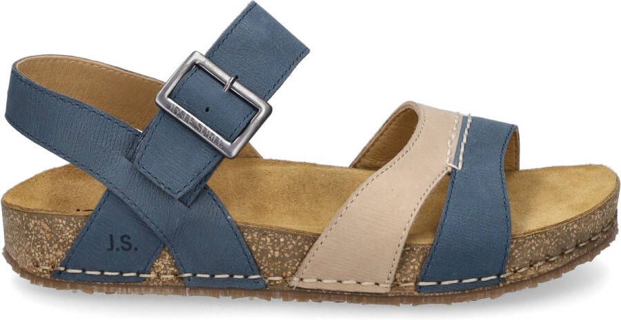 Josef Seibel Hannah 01 Sandale für Damen Blau