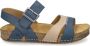 Josef Seibel Hannah 01 Sandale für Damen Blau - Thumbnail 1