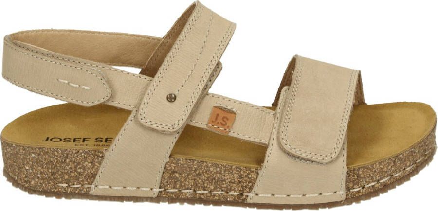 Josef Seibel HANNAH~02~~~~~~~~~~~~~~~~~~~~~ Platte sandalenDames Sandalen Wit beige