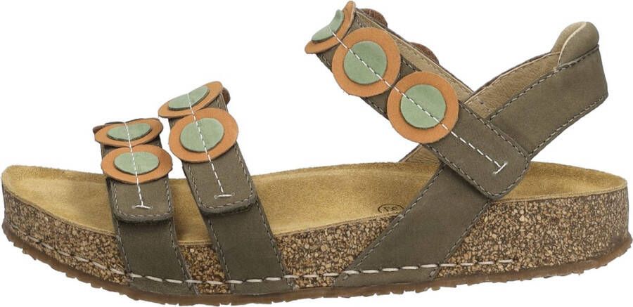 Josef Seibel Hannah 13 Sandale für Damen Grün