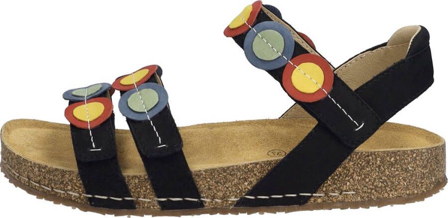 Josef Seibel Hannah 13 Sandale für Damen Schwarz