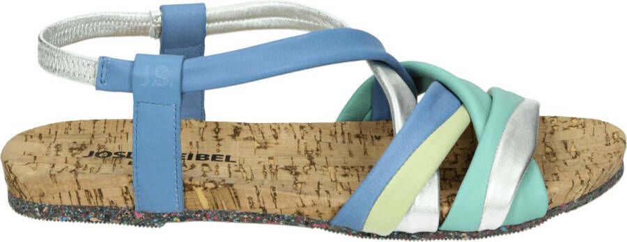 Josef Seibel HENRIETTE 03 Volwassenen Platte sandalen Blauw