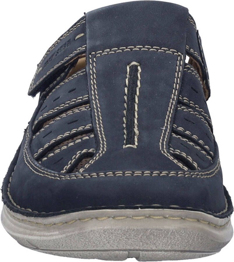 Josef Seibel -Heren blauw donker pantoffels & slippers