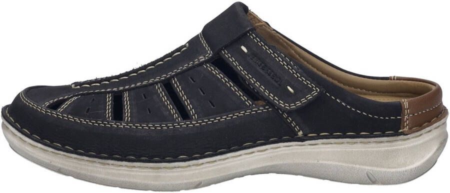 Josef Seibel -Heren blauw donker pantoffels & slippers