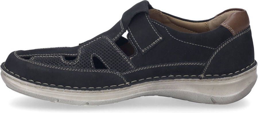 Josef Seibel -Heren blauw donker sandalen