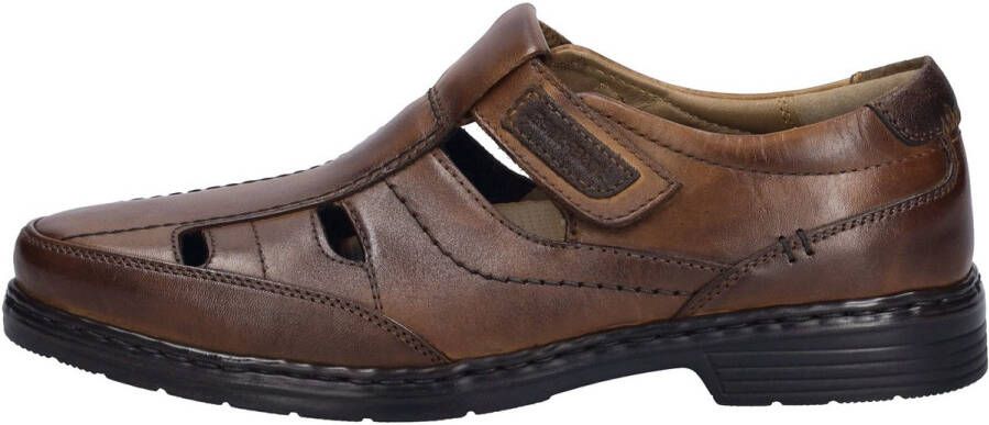 Josef Seibel ALASTAIR~08~~~~~~~~~~~~~~~~~~~ Heren sandalenVaderdag Cognac - Foto 3