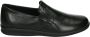 Josef Seibel Heren Pantoffel Instapper Belfort 88 18104-100 Zwart - Thumbnail 1