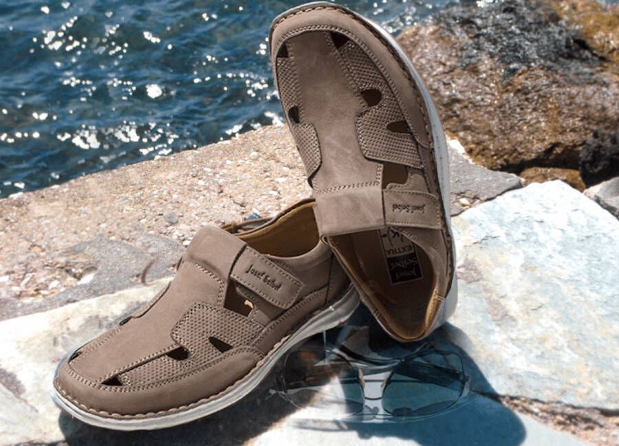 Josef Seibel Heren Sandaal Beige