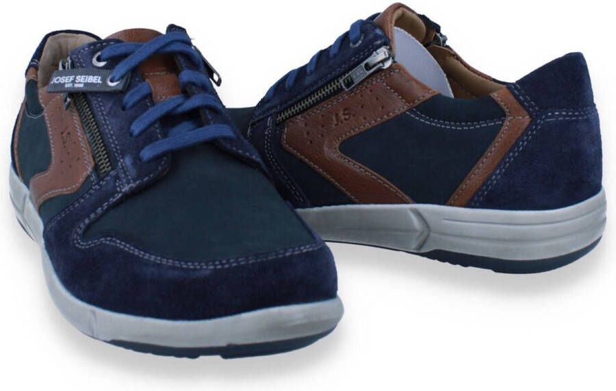 Josef Seibel Sneakers ENRICO 20 met wijde pasvorm vrijetijdsschoen halfhoge schoen veterschoen