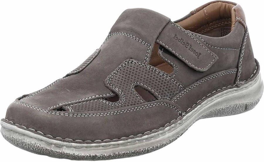 Josef Seibel Comfortabele Slipper in Grijze Anvers Stijl