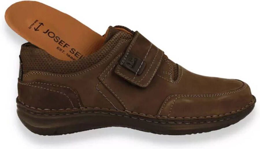 Josef Seibel Casual Leren Schoenen Anvers 83 Gray Heren