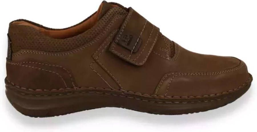 Josef Seibel Casual Leren Schoenen Anvers 83 Gray Heren