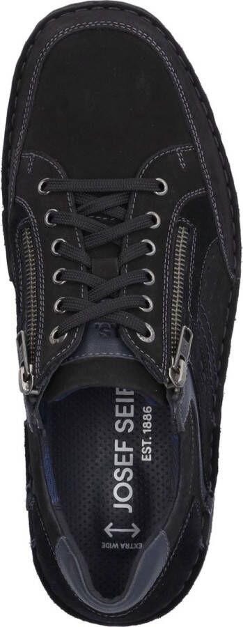 Josef Seibel -Heren zwart sneakers