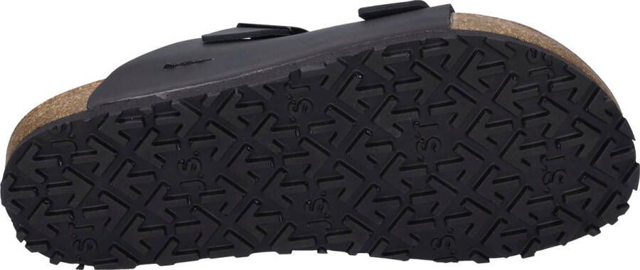 Josef Seibel Slippers Hermine 01 plateau sandaal zomerschoen pantoffel met comfortabel voetbed
