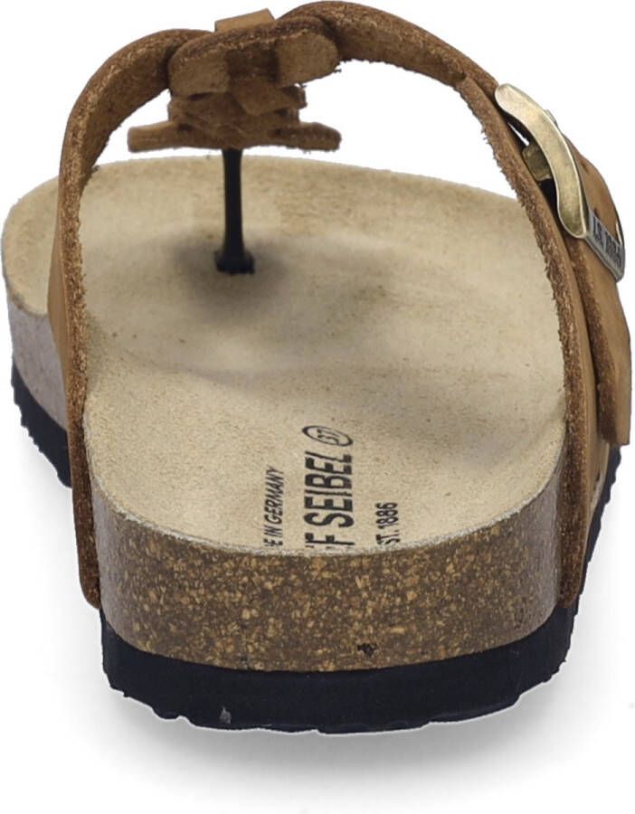 Josef Seibel Teenslippers Hermine 15 plateau dianette zomerschoen met laag voetbed