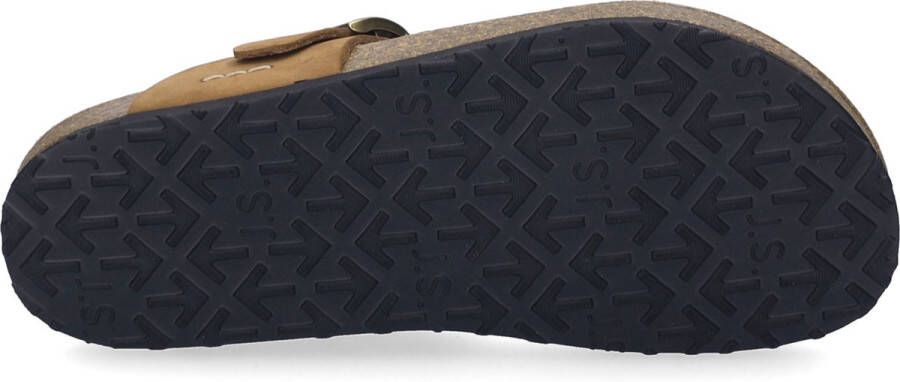 Josef Seibel Teenslippers Hermine 15 plateau dianette zomerschoen met laag voetbed