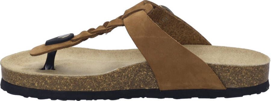 Josef Seibel Teenslippers Hermine 15 plateau dianette zomerschoen met laag voetbed