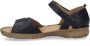 Josef Seibel Ivy 05 Sandale für Damen Schwarz - Thumbnail 1