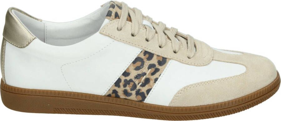 Josef Seibel Sneakers Joleen 03 retro sneaker veterschoen comfort-schoen met leeuw-patroon
