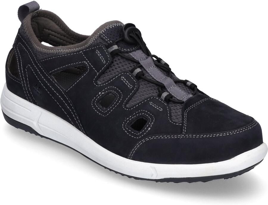 Josef Seibel Casual Veterschoen in Indigo Multicolor