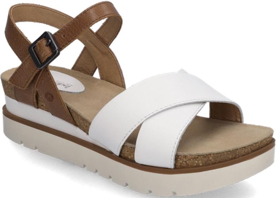 Josef Seibel Witte Comfort Sandalen voor Dames