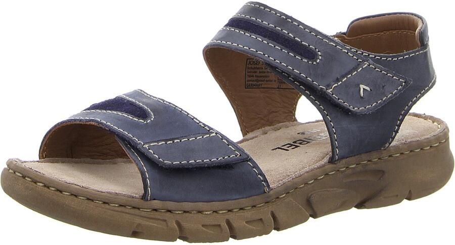 Josef Seibel 76808932 505 dames sandalen donkerblauw