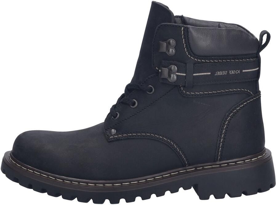 JOSEF SEIBEL Boots 'Stiefelette Herren 21925-LA66600 Echtleder in schwarz' zwart