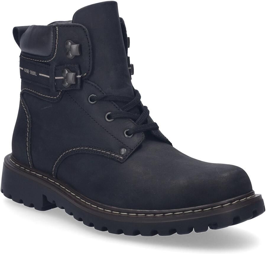 JOSEF SEIBEL Boots 'Stiefelette Herren 21925-LA66600 Echtleder in schwarz' zwart