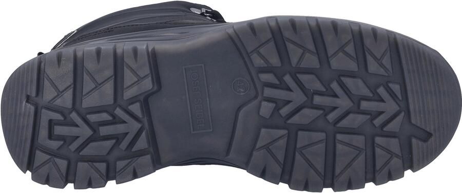 JOSEF SEIBEL Veterboots 'Stiefeletten Boot Herren 18450PL110 100 Leder-Mix in schwarz' zwart