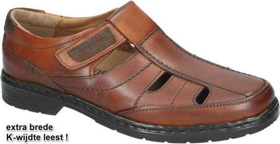 Josef Seibel ALASTAIR~08~~~~~~~~~~~~~~~~~~~ Heren sandalenVaderdag Cognac - Foto 2