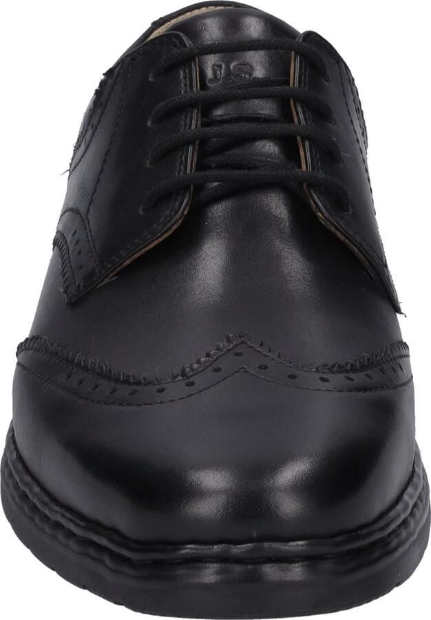 Josef Seibel Schoenen met perforatie Alastair 14 in extra brede vorm lage schoen veterschoen