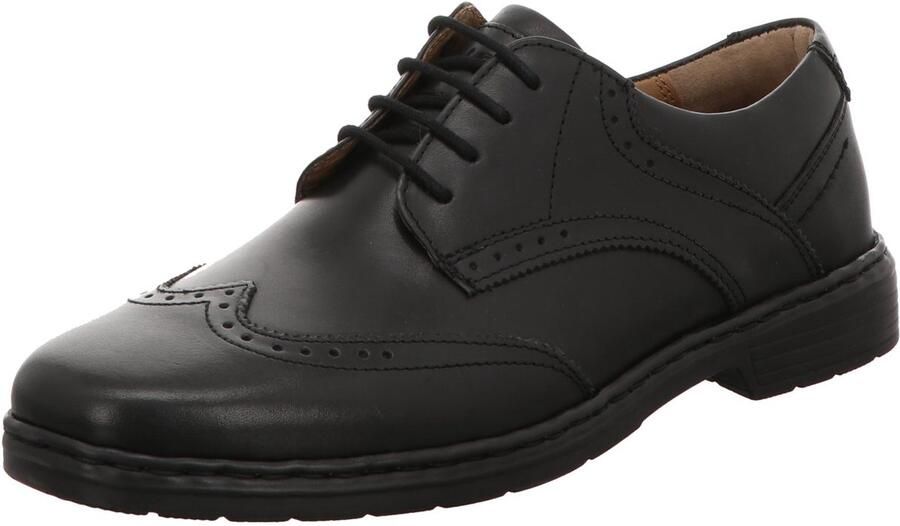 Josef Seibel Schoenen met perforatie Alastair 14 in extra brede vorm lage schoen veterschoen